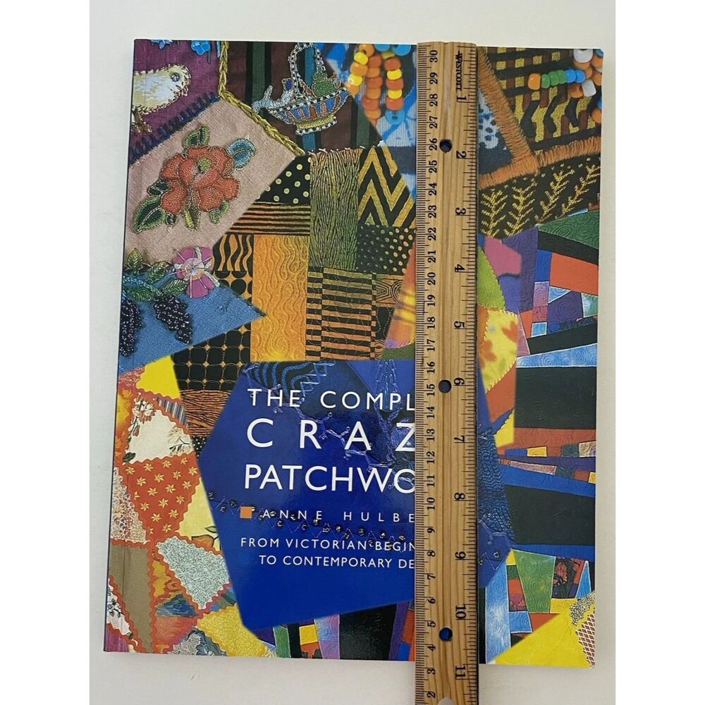 The Complete Crazy Patchwork by Anne Hulbert - Picture 10 of 16
